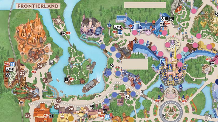 Magic Kingdom Map 2023 In Pdf And Printable Formats