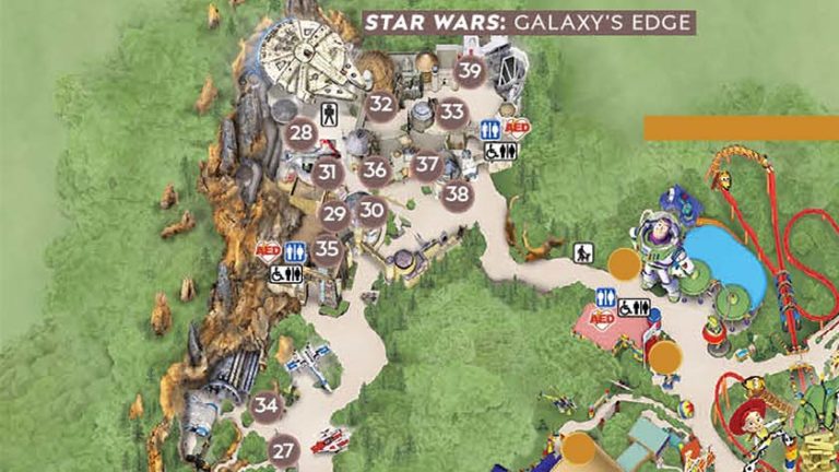 Hollywood Studios Map 2024 inf PDF and Printable Formats